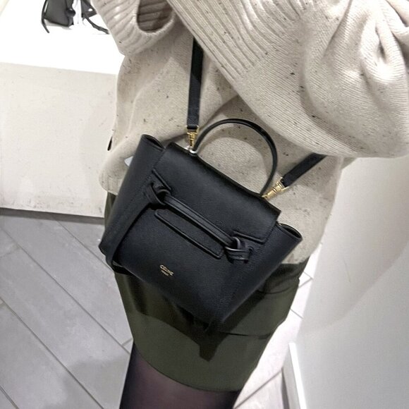 Celine Pico Belt Bag in Grained calfskin - Picture 1 of 15